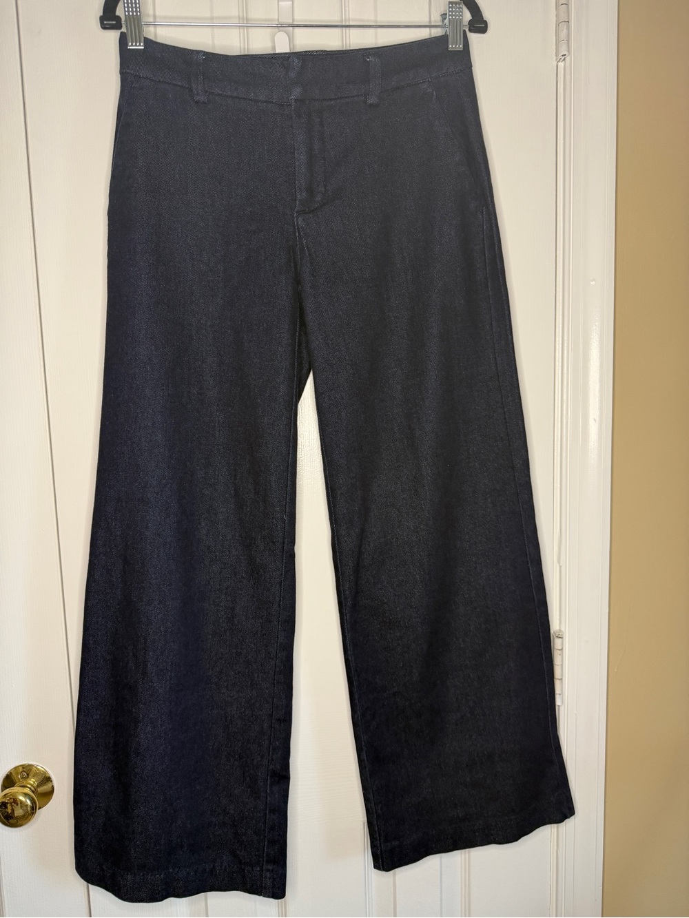 Liverpool Kelsey Dark Indigo Wide Leg Jean